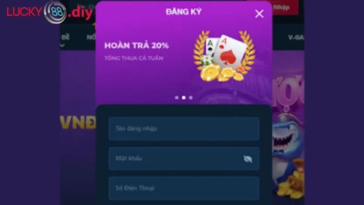 Hướng dẫn cách đăng nhập Lucky88 cực đơn giản 