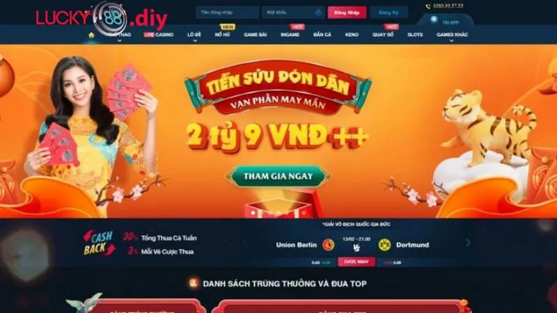 Giới thiệu 4 kênh liên hệ Lucky88